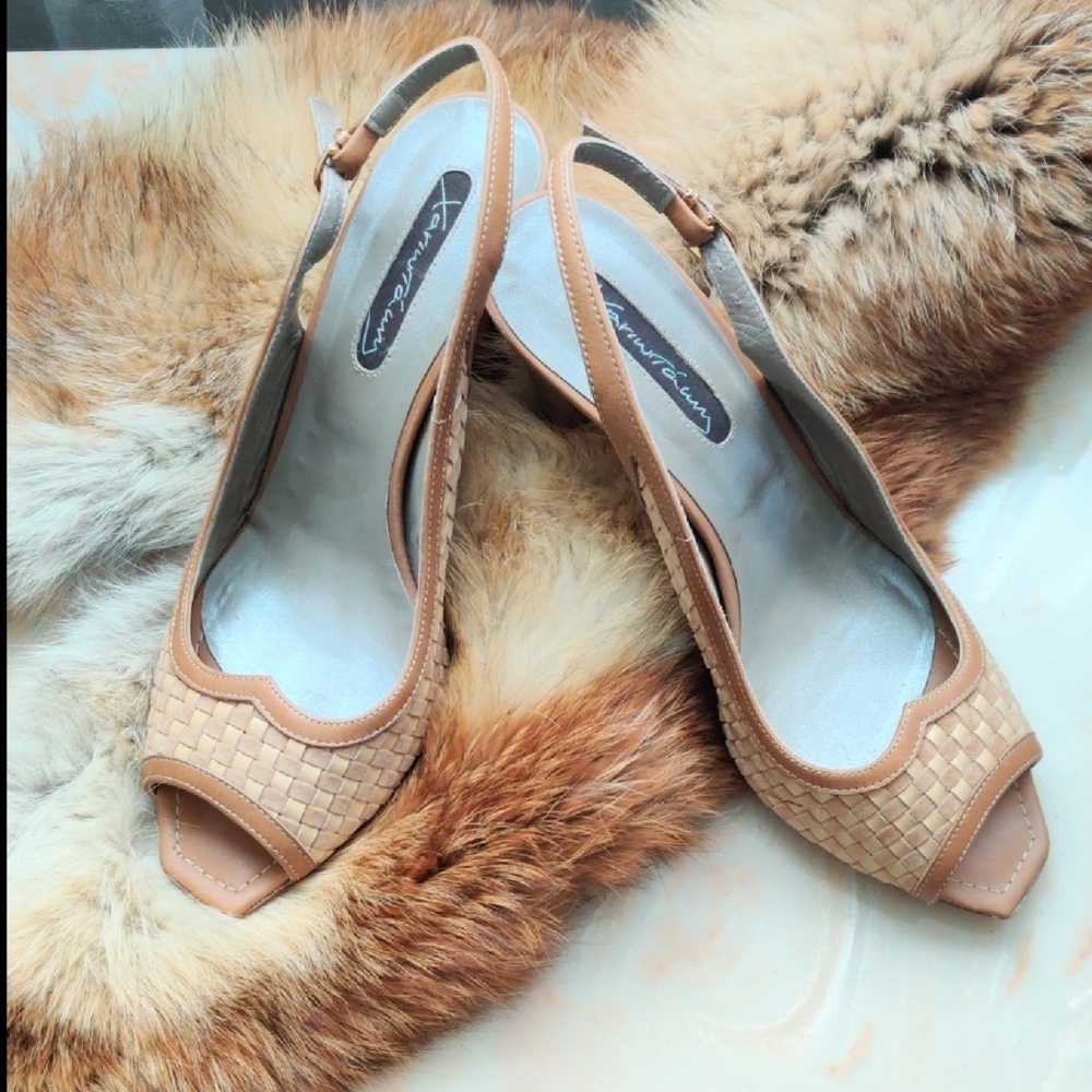 🎈SALE 2 For $40🎈Braided Leather Sandals Size 38 ( US 7.5- US 8)